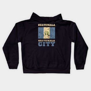 Flag of Guatemala Kids Hoodie